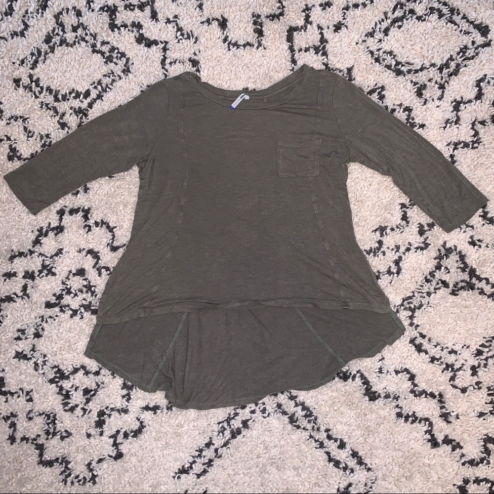 Green high low top